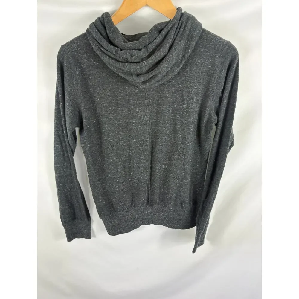 Nike Graphic Lightweight Pullover Hoodie Grey Size Medium